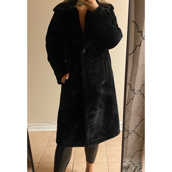 Avec les filles faux fur winter coat - Picture 5 of 6